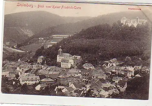 31524 Ak Leutenberg Blick v. Kaiser Friedrich Turm 1909