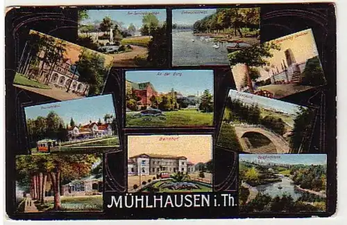 31512 Mehrbild Ak Mühlhausen in Thüringen 1912