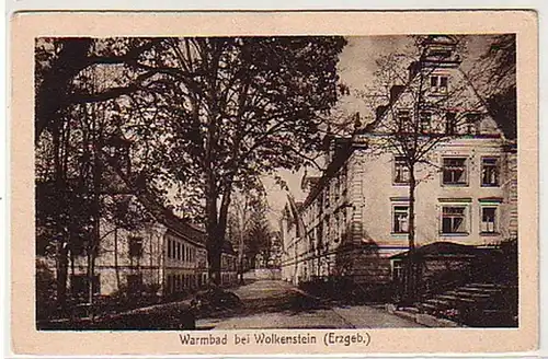31510 Ak Warmbad bei Wolkenstein Erzgebirge um 1920