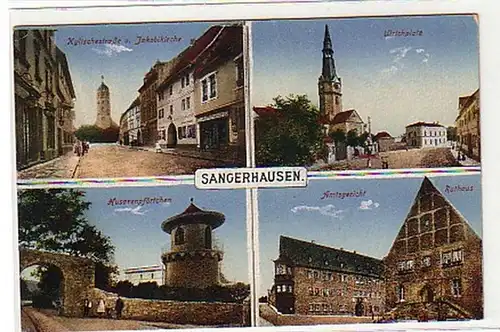 31495 Multi-image Ak Sangerhausen Ulrichplatz vers 1920