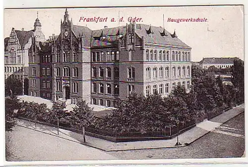 31494 Ak Franfurt à l'école d'ouvriers vers 1910