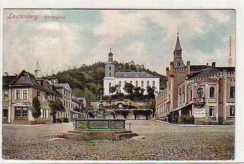 31486 Ak Liebenberg in Thuringe Marktplatz 1911