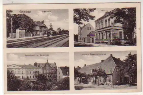 31461 Multi-image Ak Gnadau Gare, etc. 1913