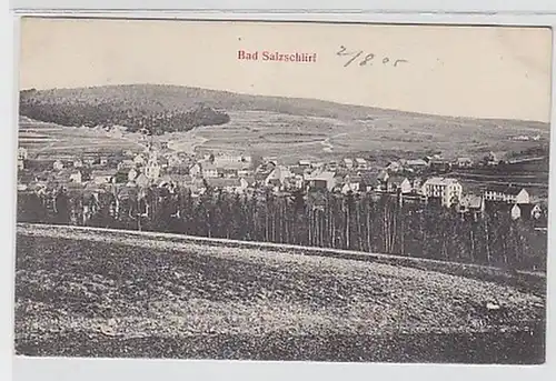31359 Ak Bad Salzschlirf Totalansicht 1905