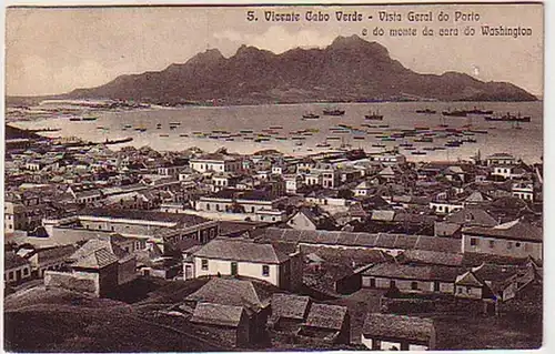 31331 Ak S. Vicente Cabo Verde Totalansicht 1910