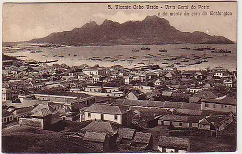 31331 Ak S. Vicente Cabo Verde Vue totale 1910