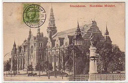 31286 Ak Stockholm Suède Nordiska Muséeet 1909