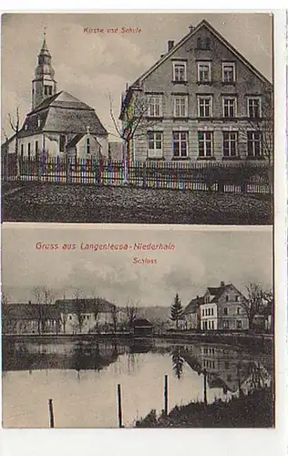 31275 Mehrbild Ak Gruß aus Langenleuba Niederhain 1910