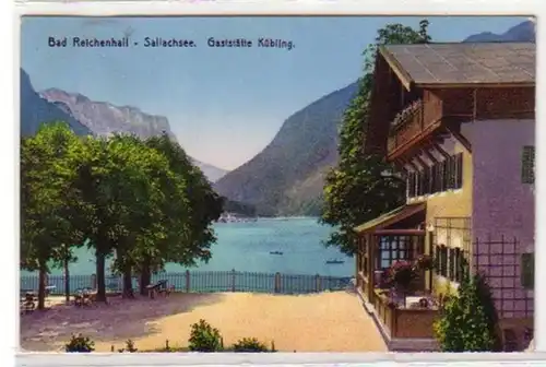 31240 Ak Bad Reichenhall Sallachsee Gaststätte 1944