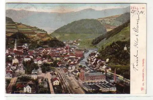 31235 Ak Zell in Wiesenthal Vue totale 1904