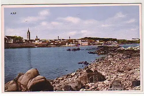 31207 Ak Kroatien Insel Rab in der Adria um 1930