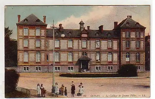 31189 Ak Sedan Le Collège de Jeunes Filles um 1915
