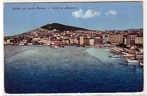 31145 Ak Spalato col monte Mariano Croatie 1915