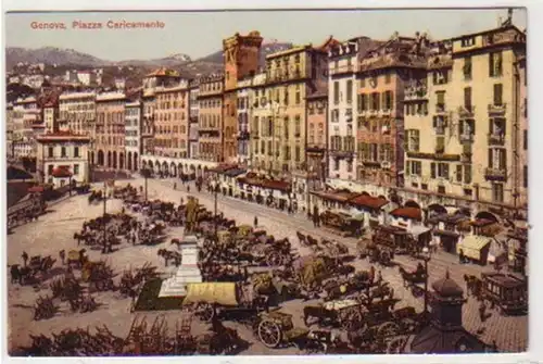 31133 Ak Genova Piazza Caricamento vers 1920