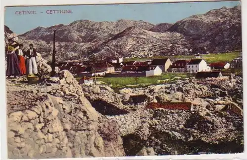 31129 Ak Cetinje Cettigne Montenegro um 1915
