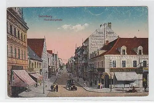 31103 Ak Insterburg Hindenburgstraße vers 1910