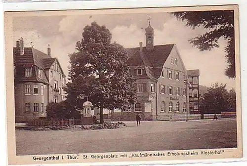31089 Ak Georgenthal in Thür. St. Georgenplatz 1929