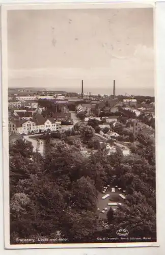 31085 Ak Trälleborg Utsikt mot öster 1935
