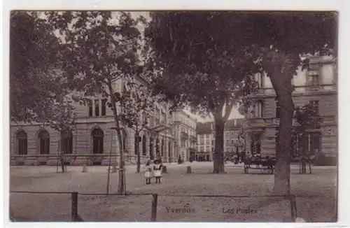 31078 Ak Yverdon Les Poste 1909