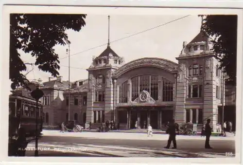 31069 Ak Klagenfurt gare centrale vers 1940