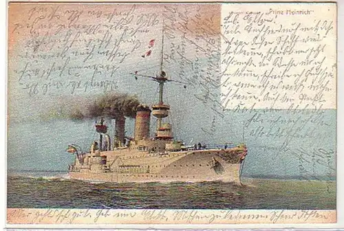31049 Ak Grand croiseur "Princ Heinrich" 1905