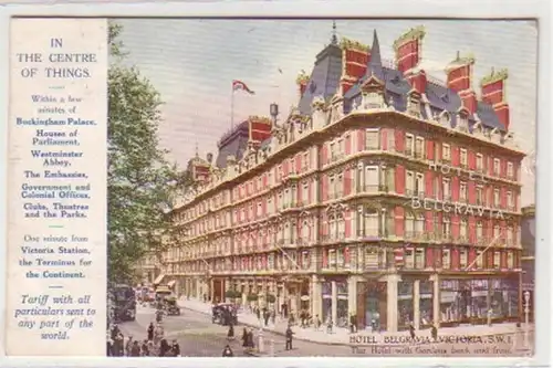 31048 Ak London Hotel Belgravia Victoria 1928