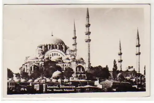 31022 Ak Istanbul Türkei Moschee Sülemaniye 1938