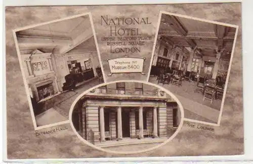 31011 Multi-image Ak London National Hotel vers 1930