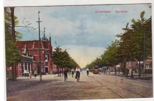 31007 Ak Groningen Niederlande Heereweg um 1910