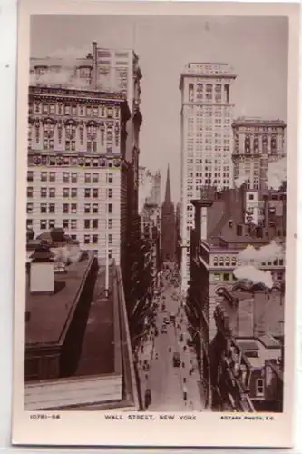 30978 Ak New York Wall Street vers 1930