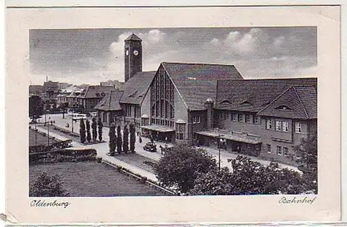 30913 Ak Oldenburg Bahnhof 1944