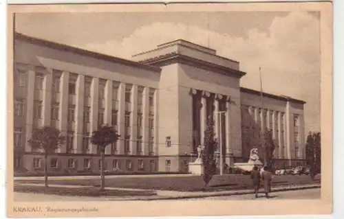 30891 Ak Krakau Regierungsgebäude um 1940