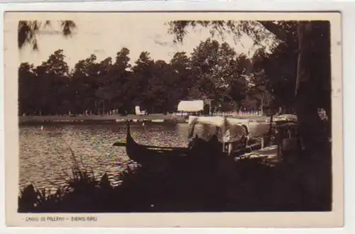 30869 Foto Ak Buenos Aires Lagos de Palermo 1926