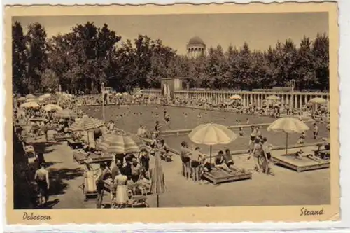30817 Ak Debrecen Ungarn Strand Bad um 1930