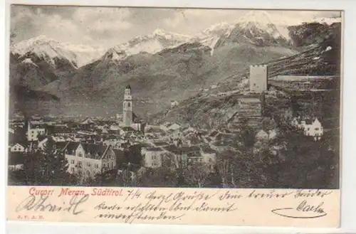 30795 Ak Curort Meran, Tyrol du Sud 1901