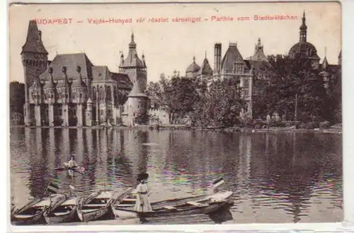 30784 Ak Budapest Partie vom Stadtwäldchen 1911