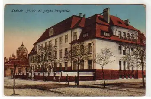 30782 Ak Szolnok M. Kir.áll. Polgári Leányiskola 1915