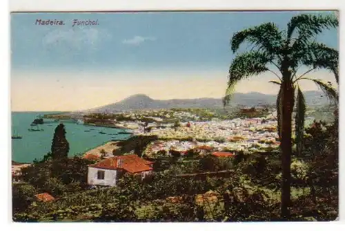 30070 Ak Madère Funchal Vue totale vers 1930