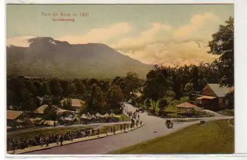 30757 Ak Sumatra Fort de Kock in 1907 Societeitsweg