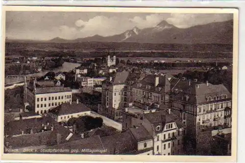 30725 Ak Villach Vue de la tour de Pfärrm vers 1930