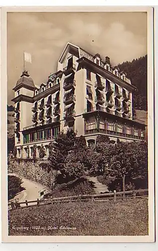 30723 Ak Engelberg Hotel Edelweiss um 1940