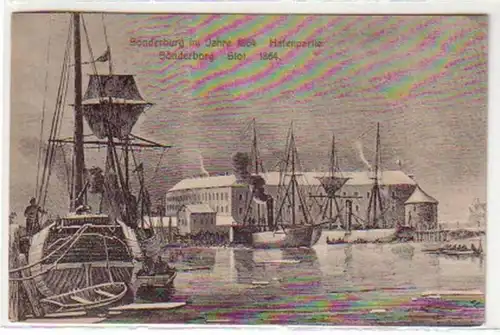 30722 Ak Specialburg en 1864 partie du port 1912