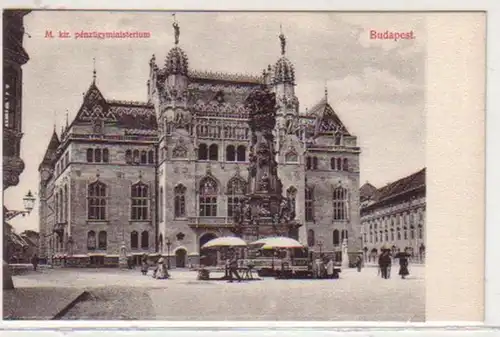 30720 Ak Budapest M. Kir. Pénzügyministerium um 1910