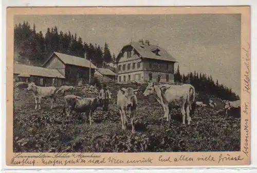 30703 Ak Sonnwendstein Schüler's Alpenhaus 1925