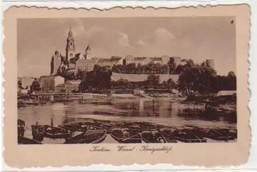 30698 Ak Kraków Wawel Königschloss vers 1940