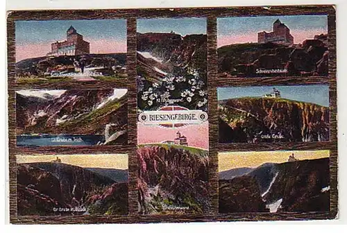 30697 Multi-image Ak géante Montagnes 1927