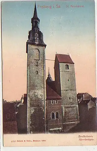 30694 Ak Freiberg in Sa. St. Petrikirche 1907