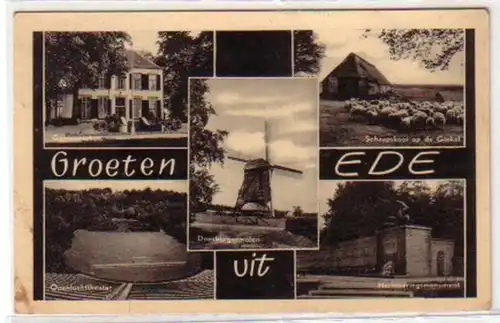 30690 Mehrbild Ak Groeten uit Ede um 1940