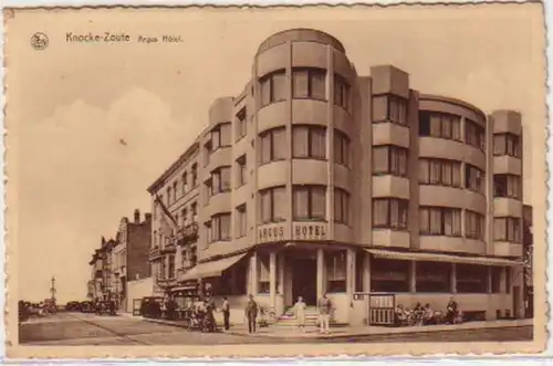 30685 Ak Knocke Zoute Belgien Argus Hotel um 1920
