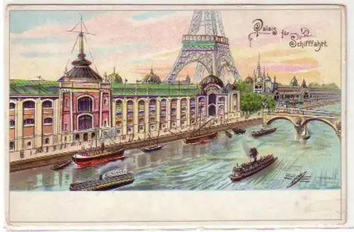 30683 Ak Paris Palais für Schifffahrt um 1900